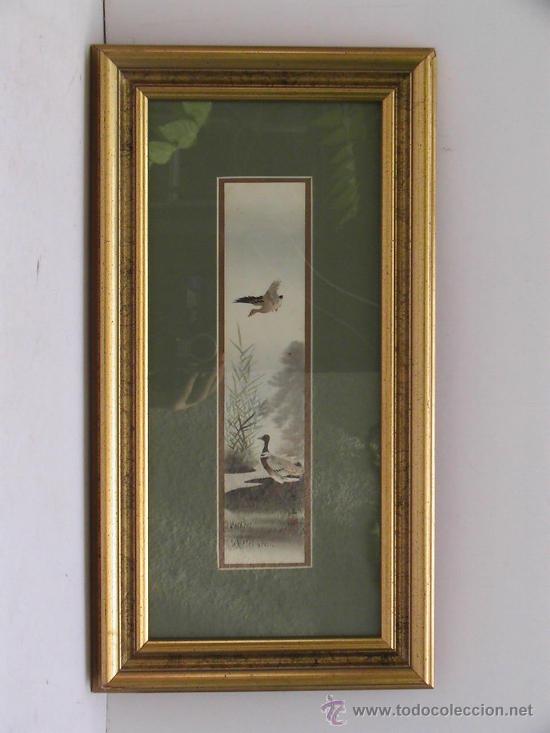 Arte: &ldquo;Patos&rdquo; Acuarela japonesa - Foto 1