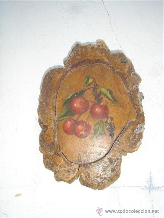 Arte: pintura de frutas en madera - Foto 1