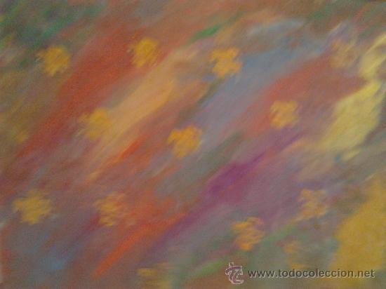 Arte: acuarela opaca abstracta medidas 49,5x35cms firmada por detras