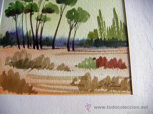 Arte: Acuarela firmada Saez - Foto 2