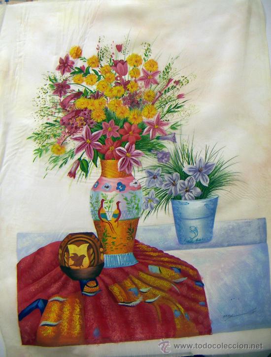 Arte: Pintura sobre seda - Foto 1