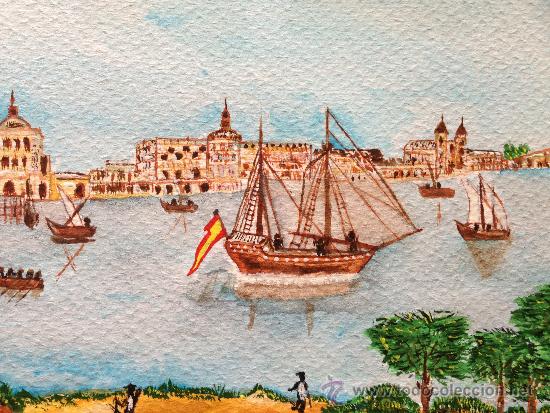 Arte: ACUARELA TEMATICA HISTORICA - Foto 2