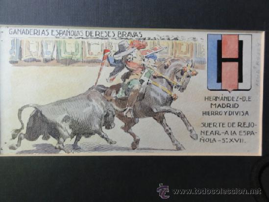 Arte: ACUARELA TEMA TAURINO - Foto 1