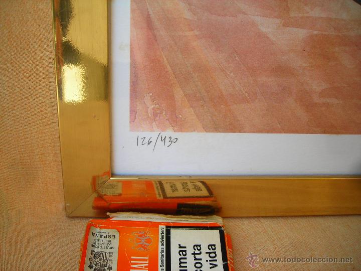 Arte: ACUARELA NUMERADA,FECHADA Y FIRMADA - Foto 5