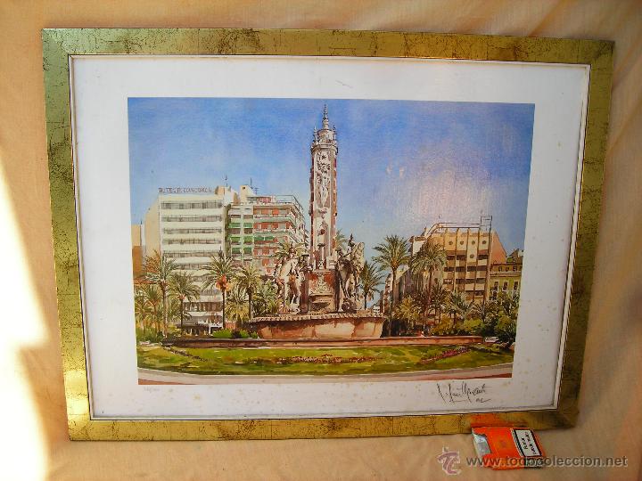Arte: ACUARELA NUMERADA,FECHADA Y FIRMADA - Foto 1