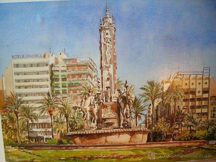 Arte: ACUARELA NUMERADA,FECHADA Y FIRMADA - Foto 2
