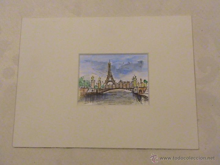 Arte: Acuarelas de Paris. - Foto 2