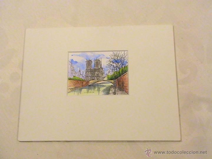 Arte: Acuarelas de Paris. - Foto 3