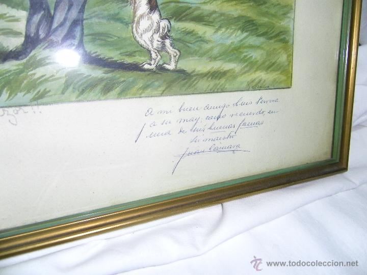 Arte: ACUARELA FIRMADA Y DEDICADA - Foto 9