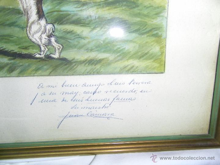Arte: ACUARELA FIRMADA Y DEDICADA - Foto 10