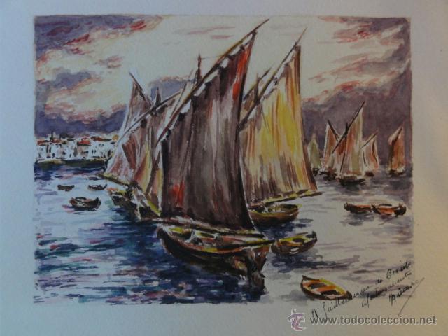 Arte: ACUARELA BARCOS - Foto 1