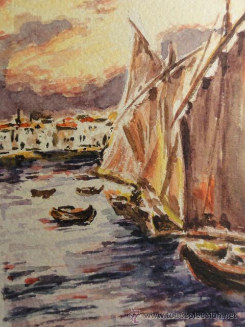 Arte: ACUARELA BARCOS - Foto 3