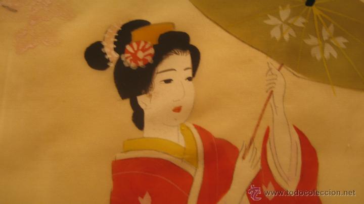 Arte: GEISHA CON SOMBRILLA - Foto 1