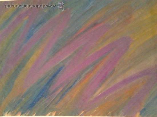 Arte: acuarela opaca,abstracta, medidas 49,5x35cms firmada por detras