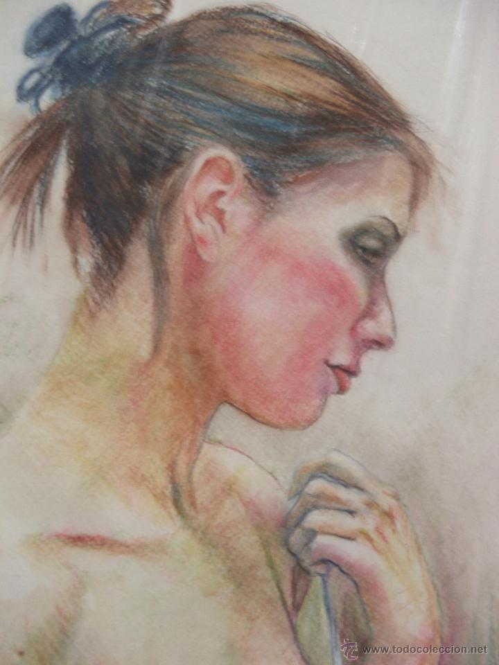 Arte: Chica vistiendose Acuarela - Foto 2