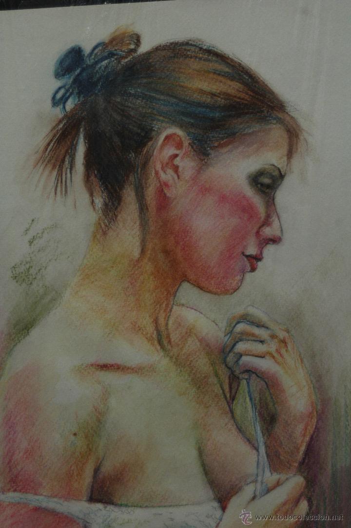 Arte: Chica vistiendose Acuarela - Foto 4