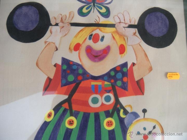 Arte: SIMP&Aacute;TICA ACUARELA DE PAYASO - Foto 6