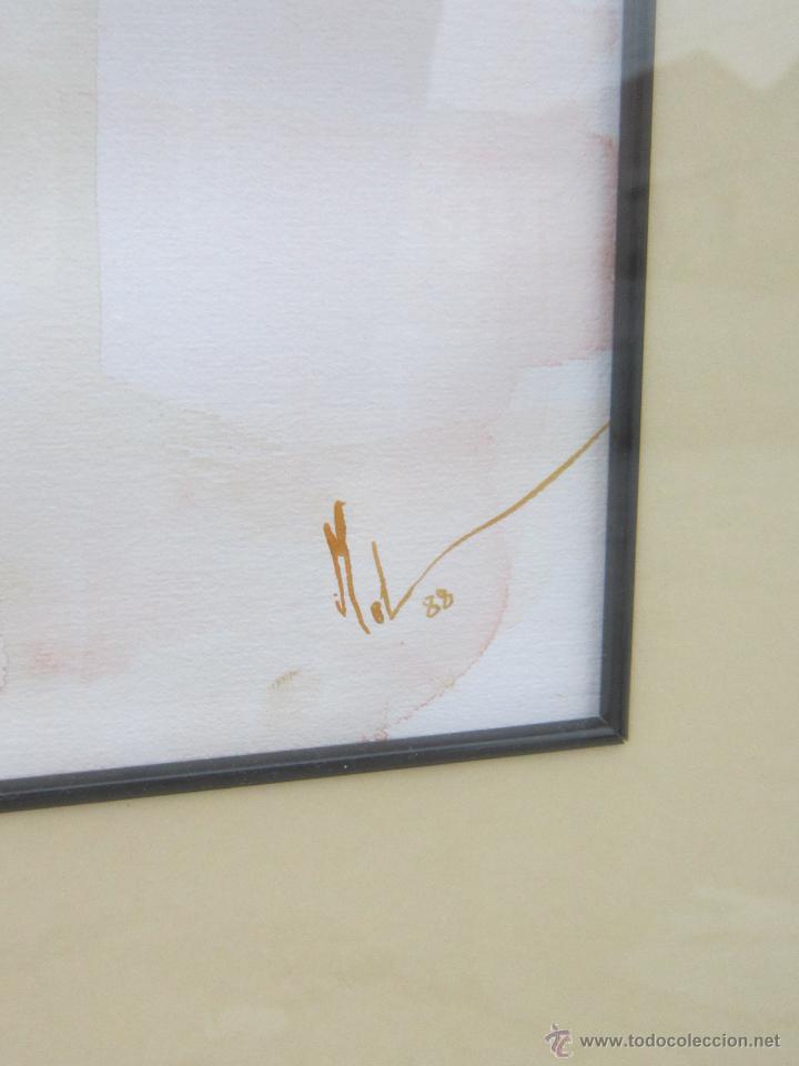 Arte: ACUARELA ORIGINAL FIRMADA - Foto 3