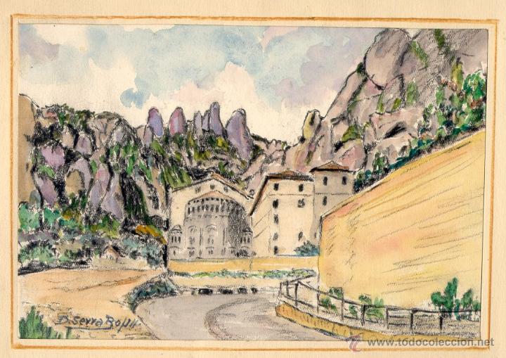 Art: Domingo Serra Bofill &mdash;Montserrat&mdash; Pintor de Sabadell