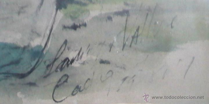 Arte: Acuarela ilegible &mdash;Cadaques&mdash; - Foto 3