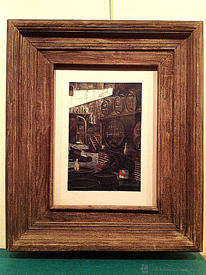 Arte: Cuadro del pintor Cl&aacute;udio Ruanova / Tema Taberna Bodega - Foto 1