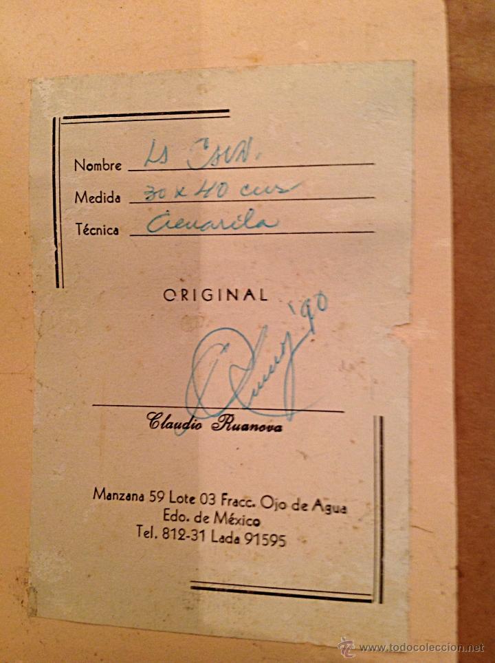 Arte: Cuadro del pintor Cl&aacute;udio Ruanova / Tema Taberna Bodega - Foto 2