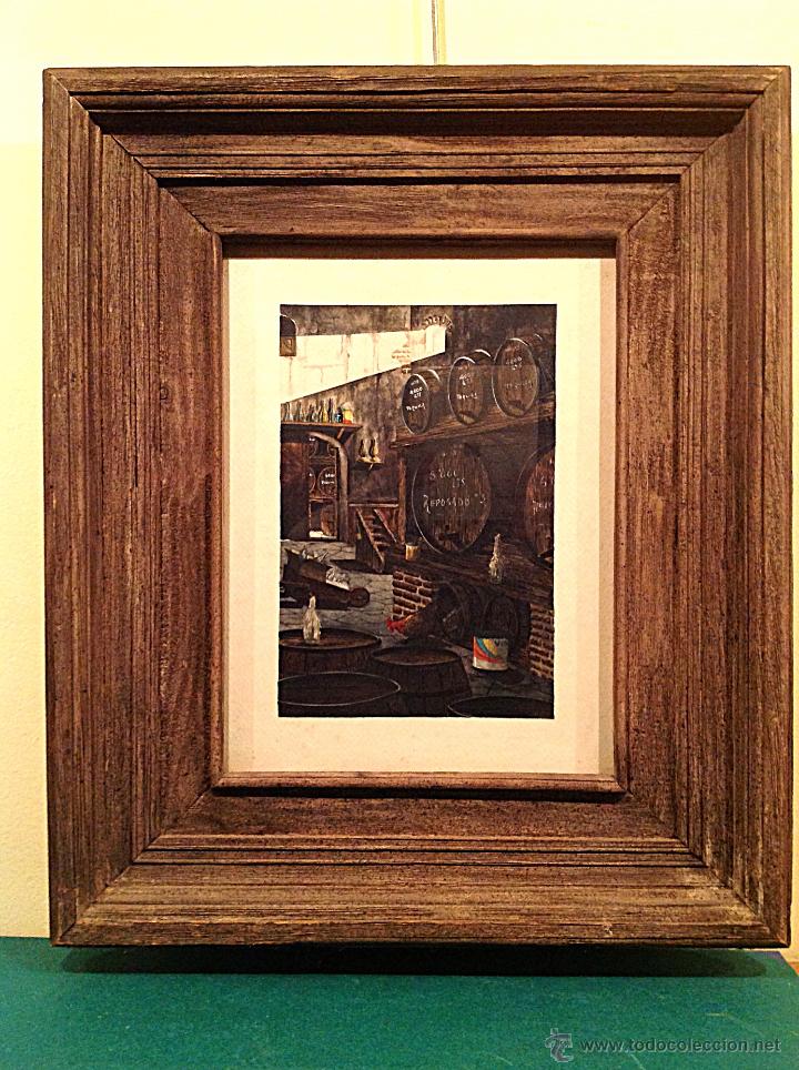 Arte: Cuadro del pintor Cl&aacute;udio Ruanova / Tema Taberna Bodega - Foto 3
