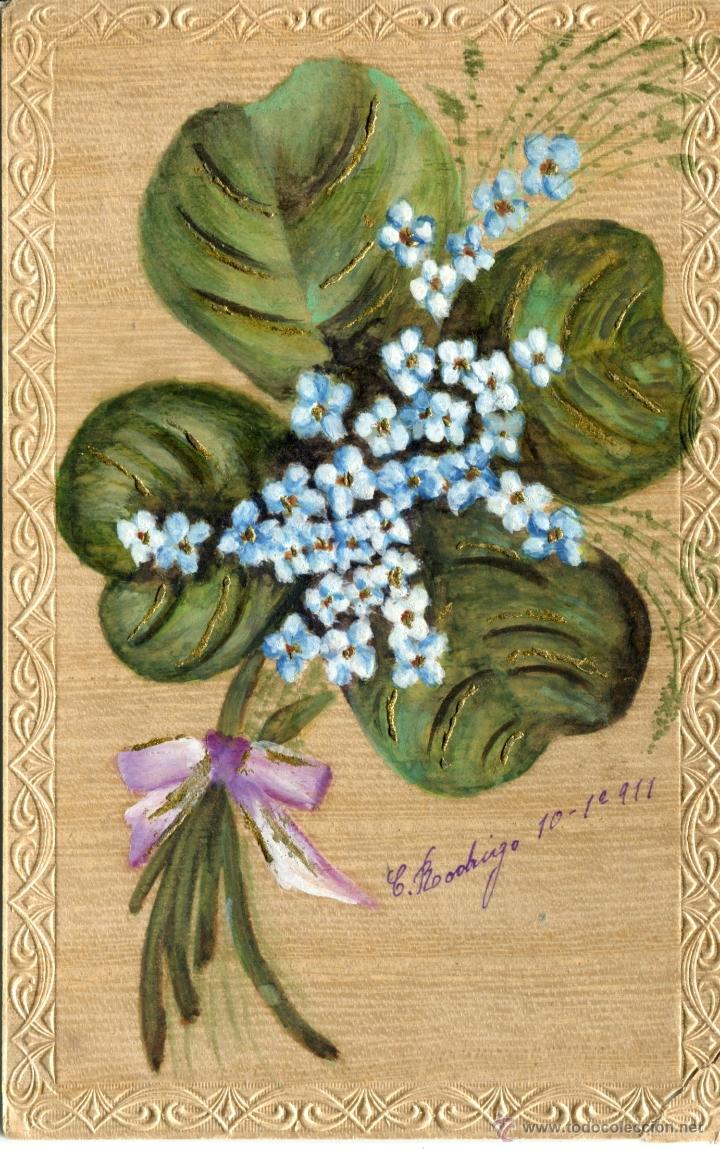 Arte: Acuarela con incrustaciones doradas - Foto 1