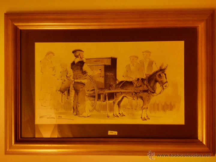 Arte: cuadro con organillo