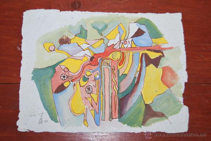 Arte: ACUARELA ORIGINAL - KIRA - Foto 1