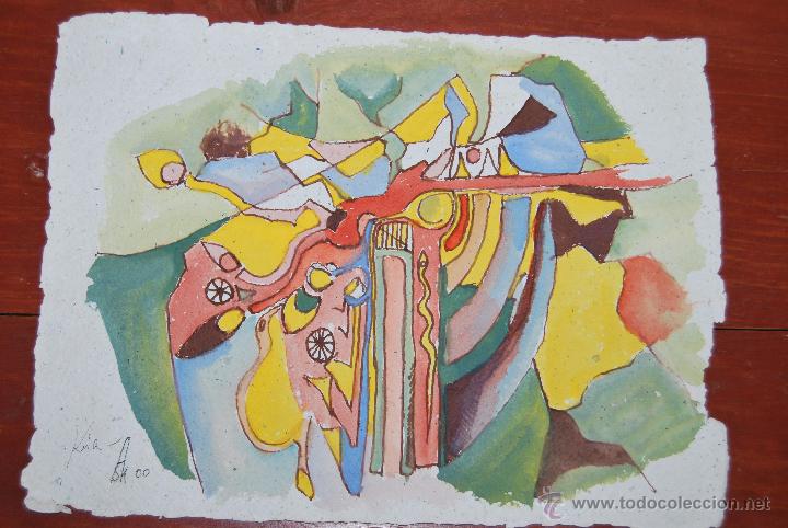 Arte: ACUARELA ORIGINAL - KIRA - Foto 2