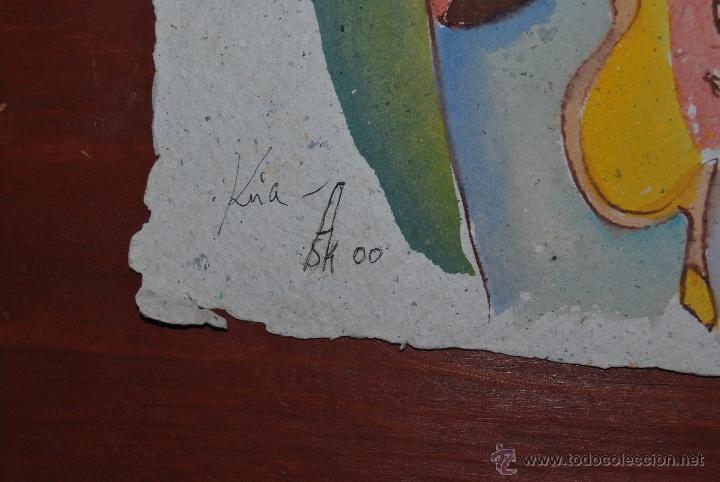 Arte: ACUARELA ORIGINAL - KIRA - Foto 3