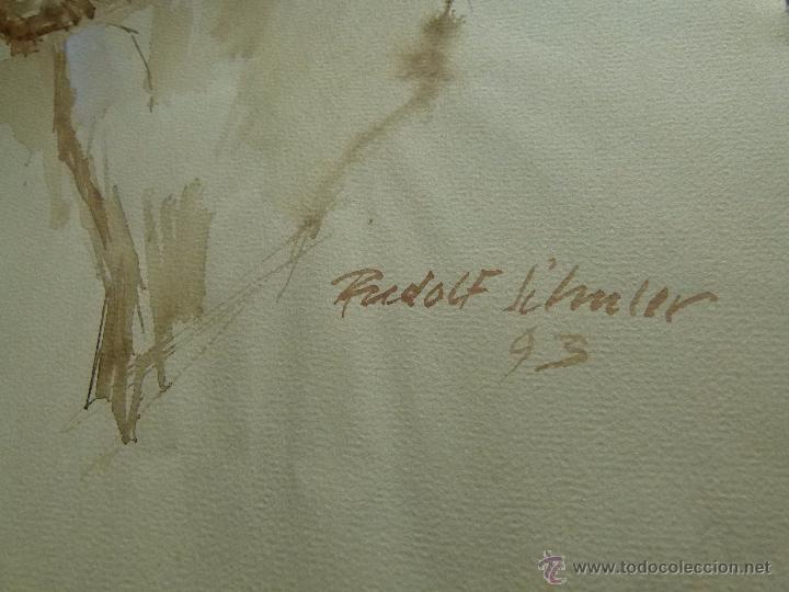 Arte: Acuarela de Rudolf Schuler 1993 - Foto 3