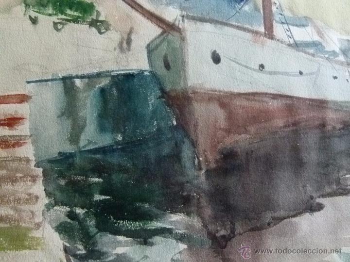 Arte: Acuarela firmada Planas - Foto 2