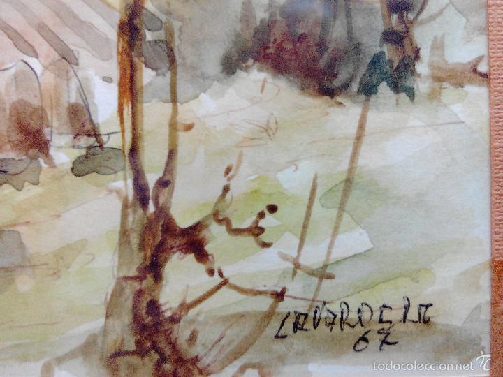 Arte: ACUARELA PINO LA VARDERA - Foto 2
