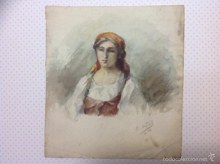 Arte: Eduardo Laforet. Campesina. - Foto 1