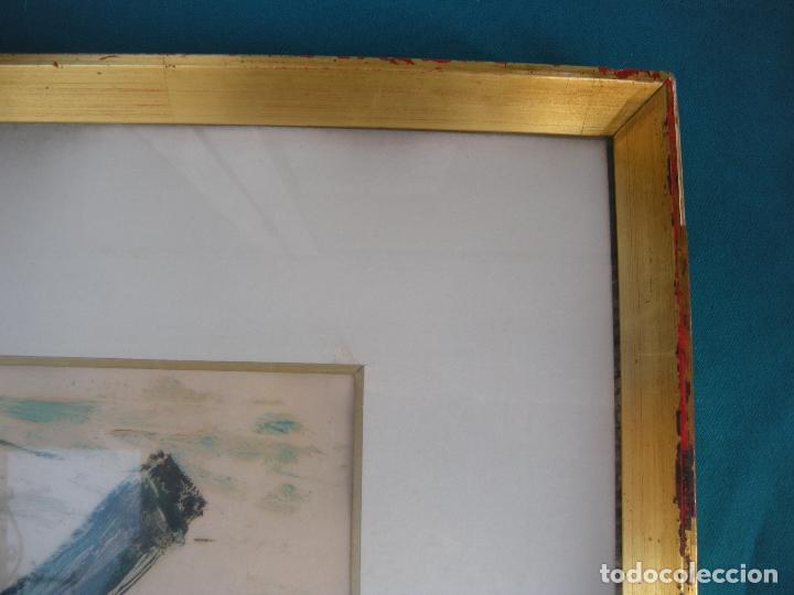 Arte: ACUARELA CRISTO CON CRUZ, E. COBOS - Foto 2