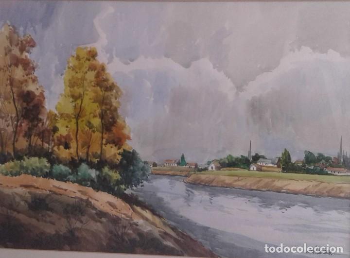 Art: Acuarela firmada por Chicharro