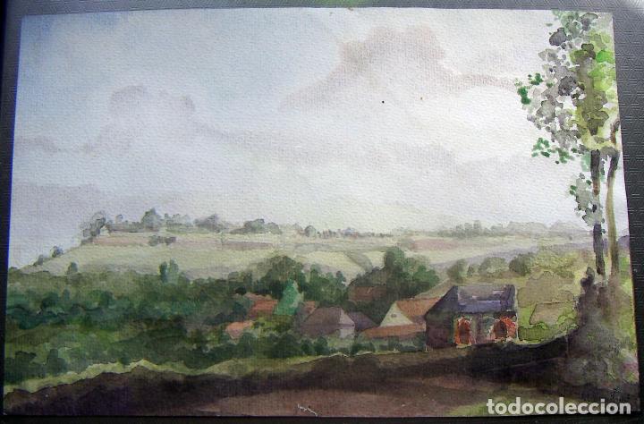 Arte: Acuarela firmada 1943 - Foto 1