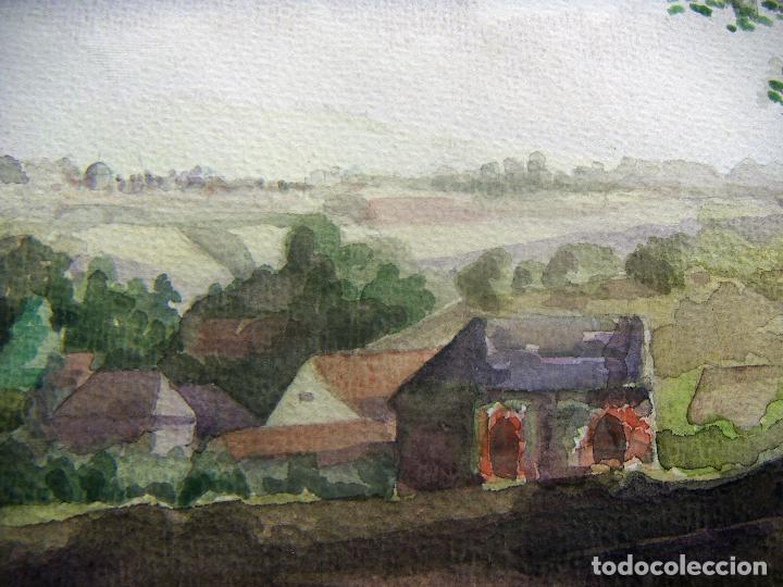 Arte: Acuarela firmada 1943 - Foto 3