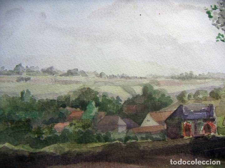 Arte: Acuarela firmada 1943 - Foto 4