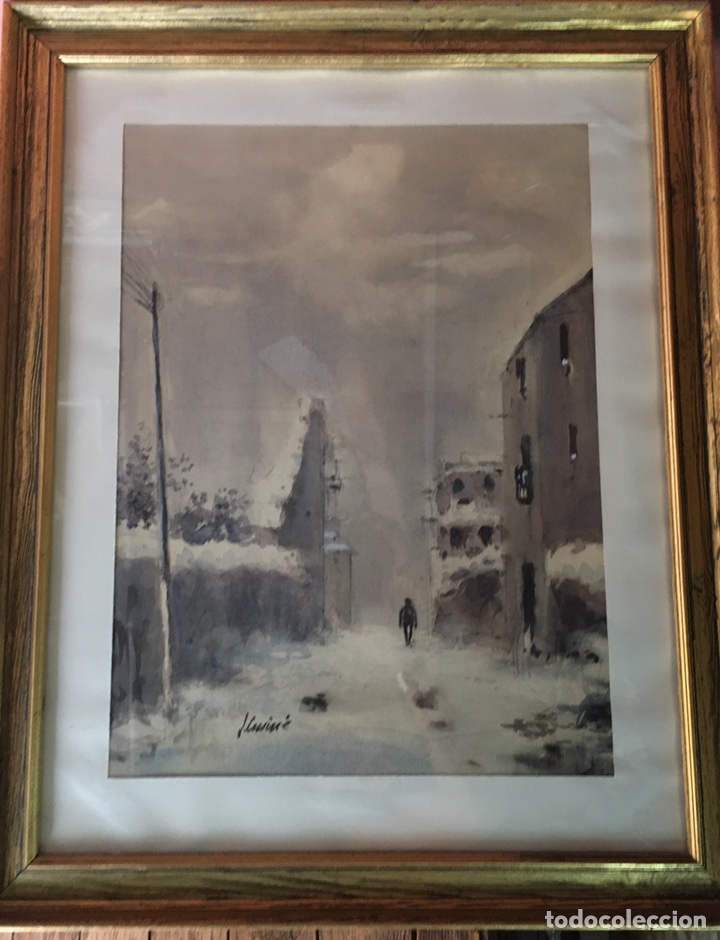 Arte: Acuarela de nieve de Cusiny&eacute; - Foto 1