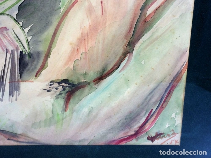 Desnudo Femenino Pintura Acuarela Sobre Papel Comprar Acuarelas Contempor Neas Siglo Xx En