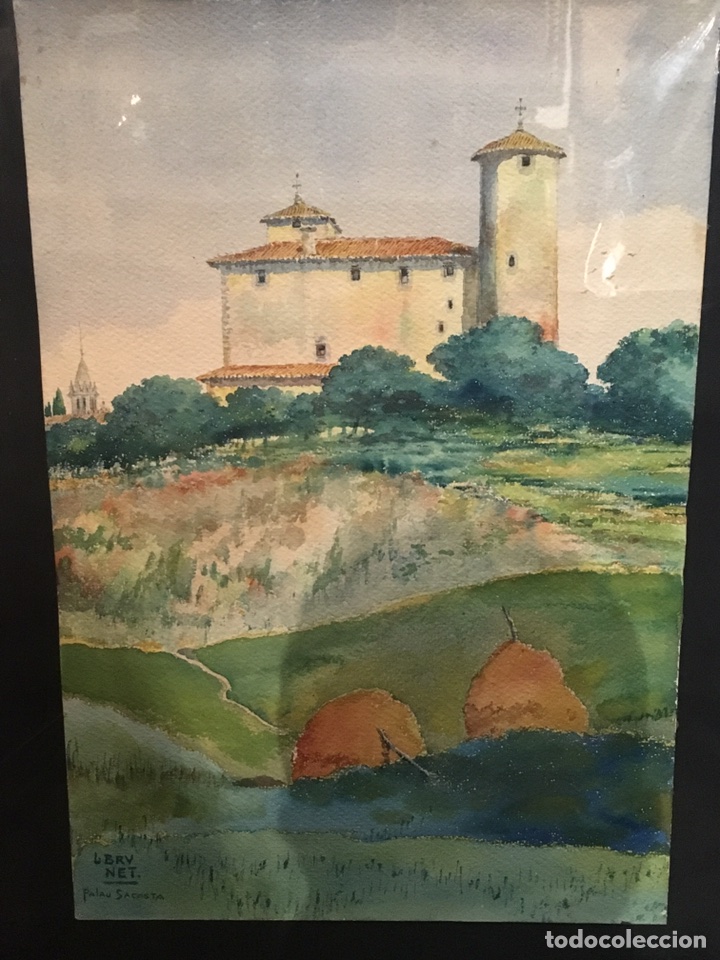 Arte: ACUARELA DE L BRUNET , PALAU SACOSTA , VER FOTOGRAF&Iacute;AS