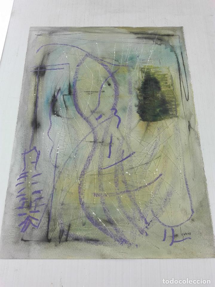 Arte: IGNACIO BELDA, TECNICA MIXTA SOBRE PAPEL - Foto 1