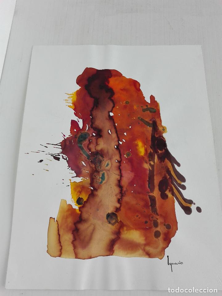 Arte: IGNACIO BELDA, TECNICA MIXTA SOBRE PAPEL - Foto 1