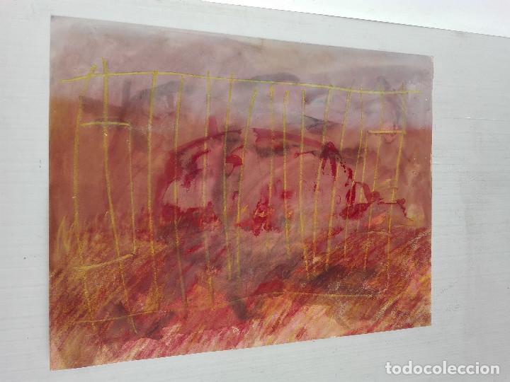 Arte: IGNACIO BELDA, TECNICA MIXTA SOBRE PAPEL - Foto 1