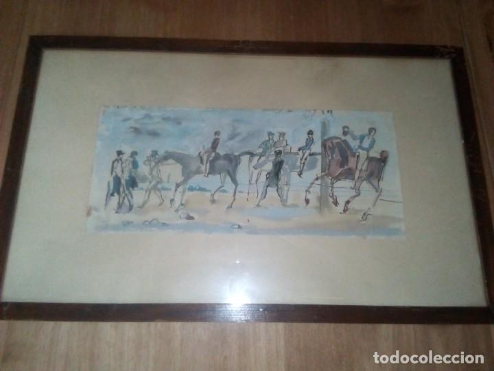 Arte: Preciosa acuarela antigua - Foto 1