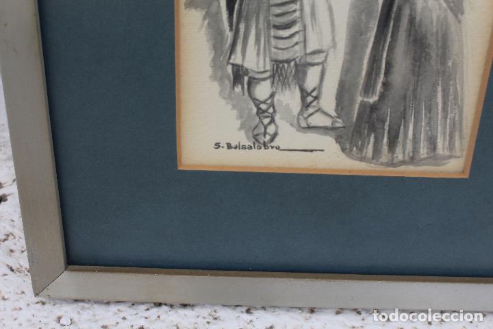 Arte: cuadro original firmado en acuarela - Foto 2