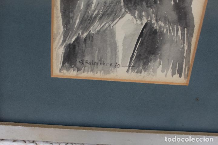 Arte: cuadro original firmado en acuarela - Foto 2